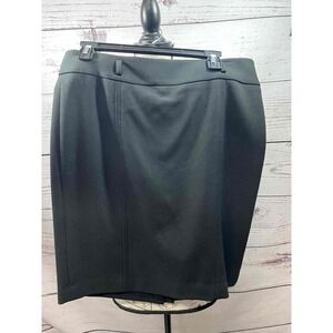 Ann Taylor Loft  Black     Skirt  Size 10‎